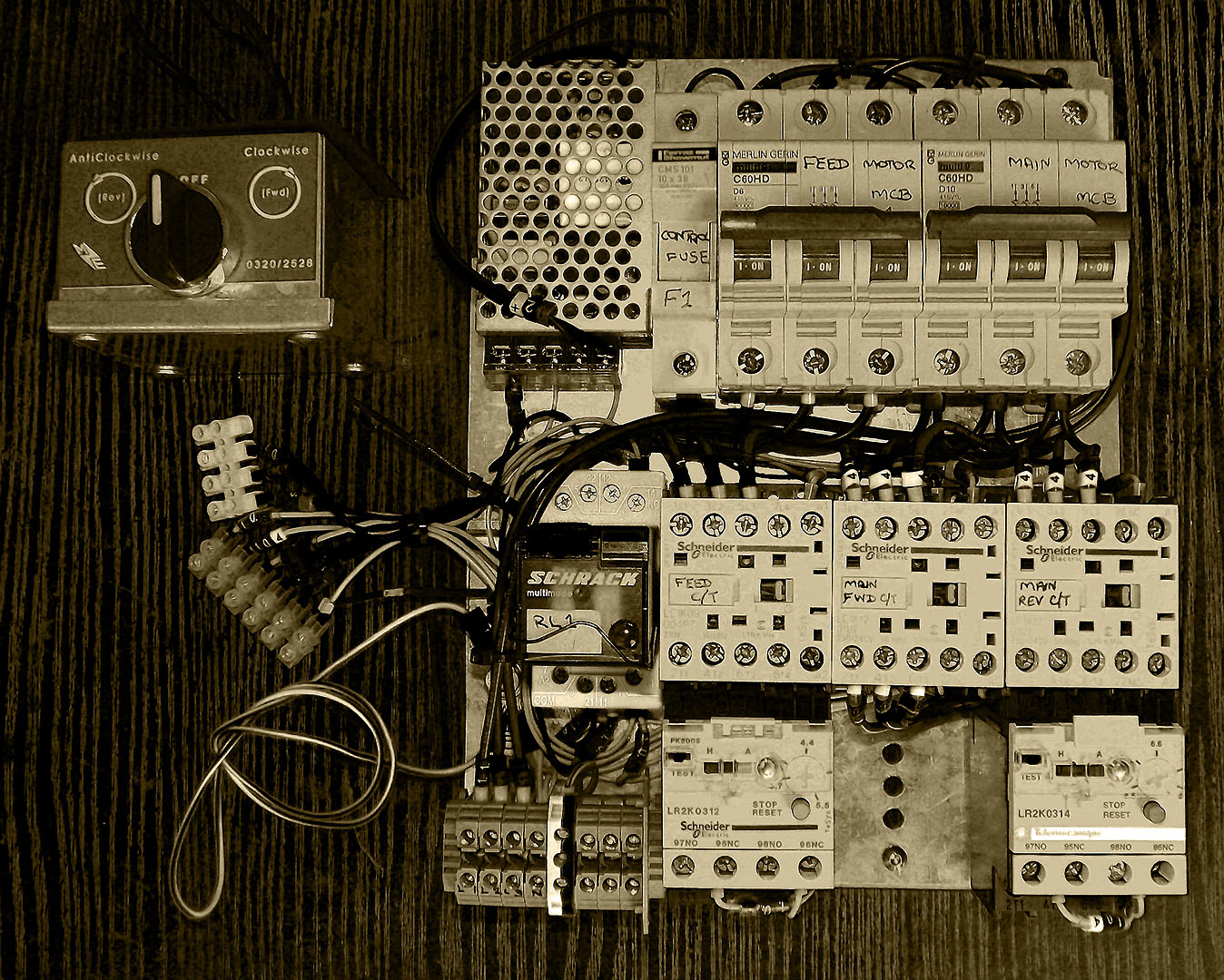 Retrofit Circuitry Tray